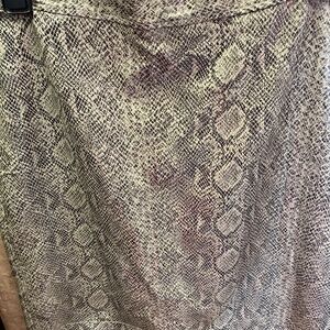 Snake skin skirt size7